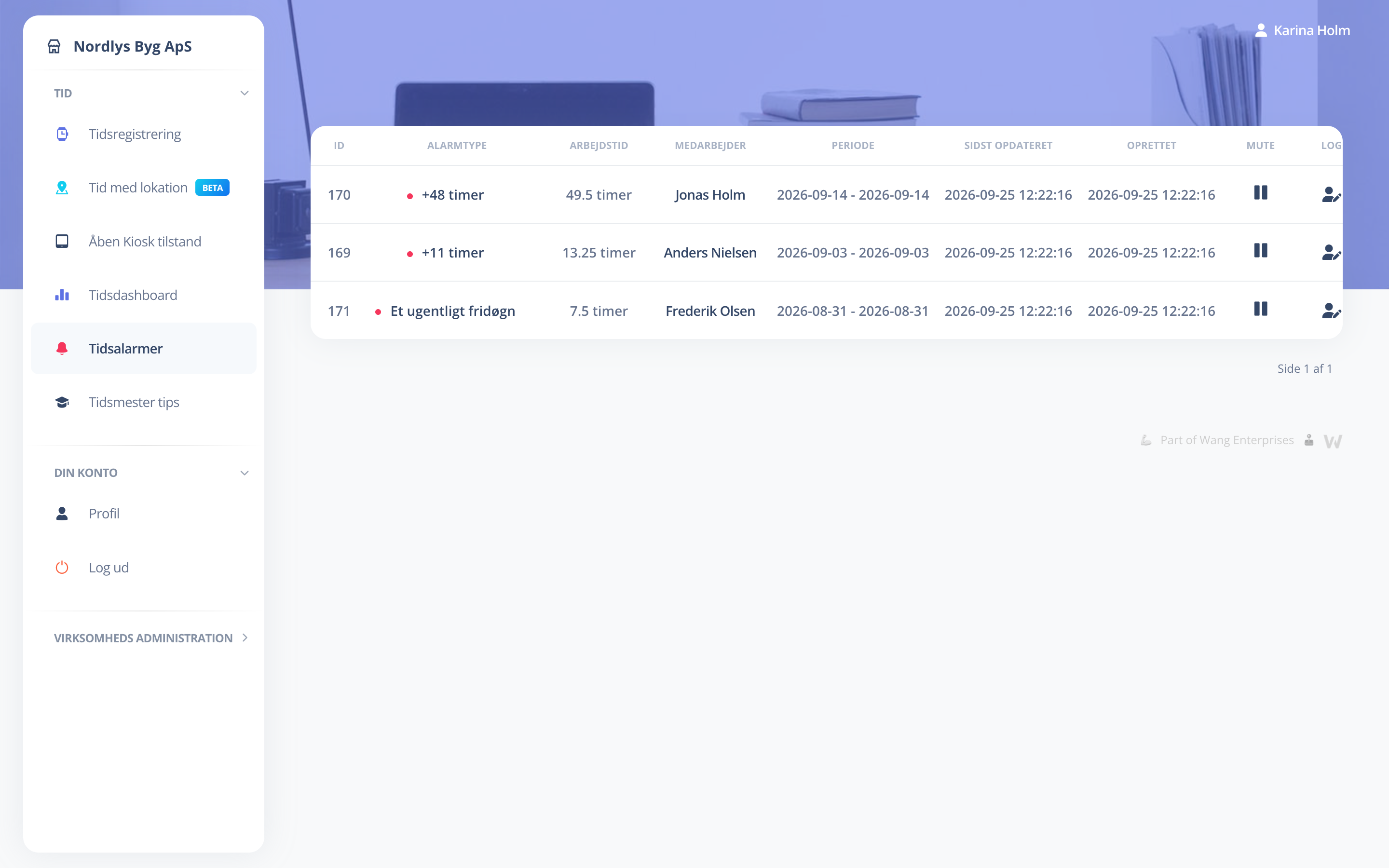 Tidsalarmer, når arbejdstidsreglerne er i fare